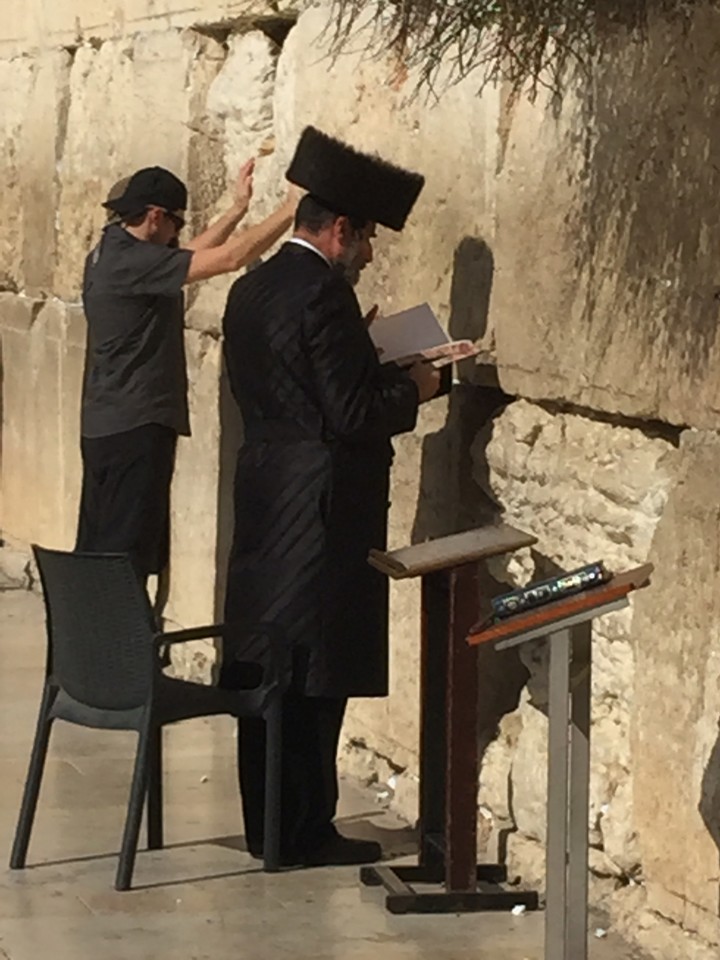 The Wailing wall, Jerusalem old city