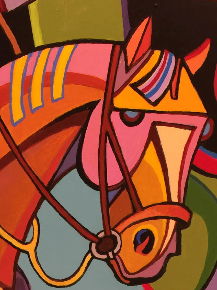 Missoula Art Museum, Horse painting, Things to do in Missoula Montana, fun things to do in Missoula Montana, Missoula activities, Missoula attractions