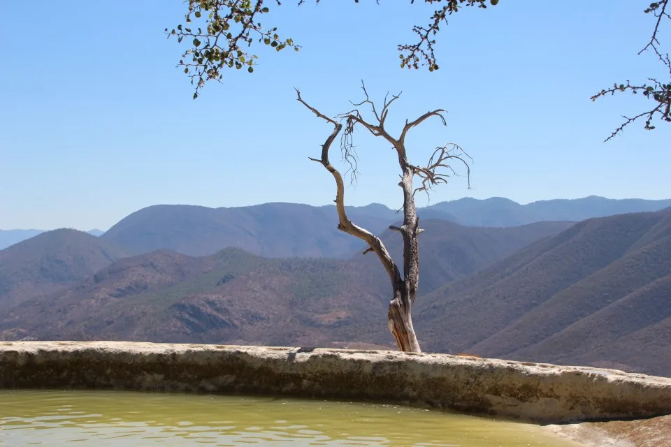 hierve el agua oaxaca petrified waterfall oaxaca hierve el agua, mexico