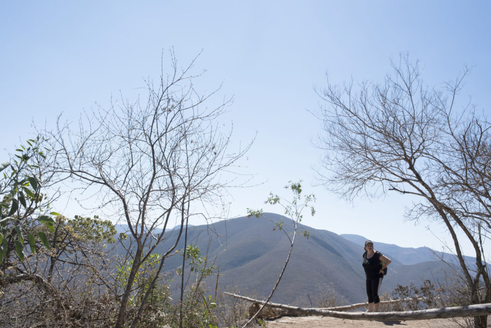 Mountainous area near Hierve el Agua, Oaxaca, Mexico 