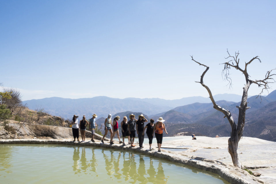 Petrified Waterfall, Hierve el Agua, Oaxaca, Mexico