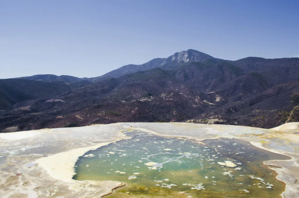 hierve el agua oaxaca petrified waterfall oaxaca hierve el agua, mexico #HierveElAgua #Oaxaca #Mexico