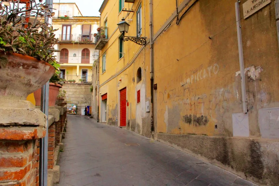 Southern Italy Street Scene, Gelato Italiano,