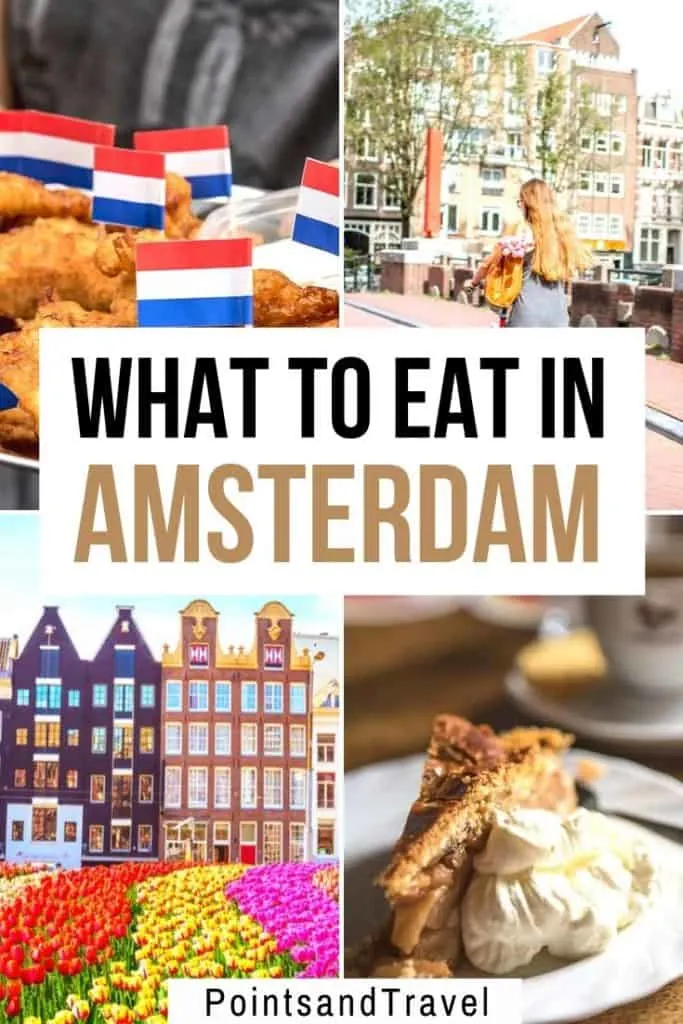 The Ultimate Amsterdam Foodie Guide: What to Eat in Amsterdam. The best Dutch food to try and my favorite dishes in Amsterdam. Take this amazing food tour to experience all the best food spots in the city. #amsterdam #dutchfood #netherlands What to eat in Amsterdam | Amsterdam Food Guide | Amsterdam Foodie Guide | Amsterdam Food Tour | Best Places to eat in Amsterdam | Dutch Food | #Foodie #Amsterdam #Netherlands
