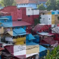 Come along with me as I travel to Indonesia and explore the color block favelas of Yogyakarta, Indonesia,.