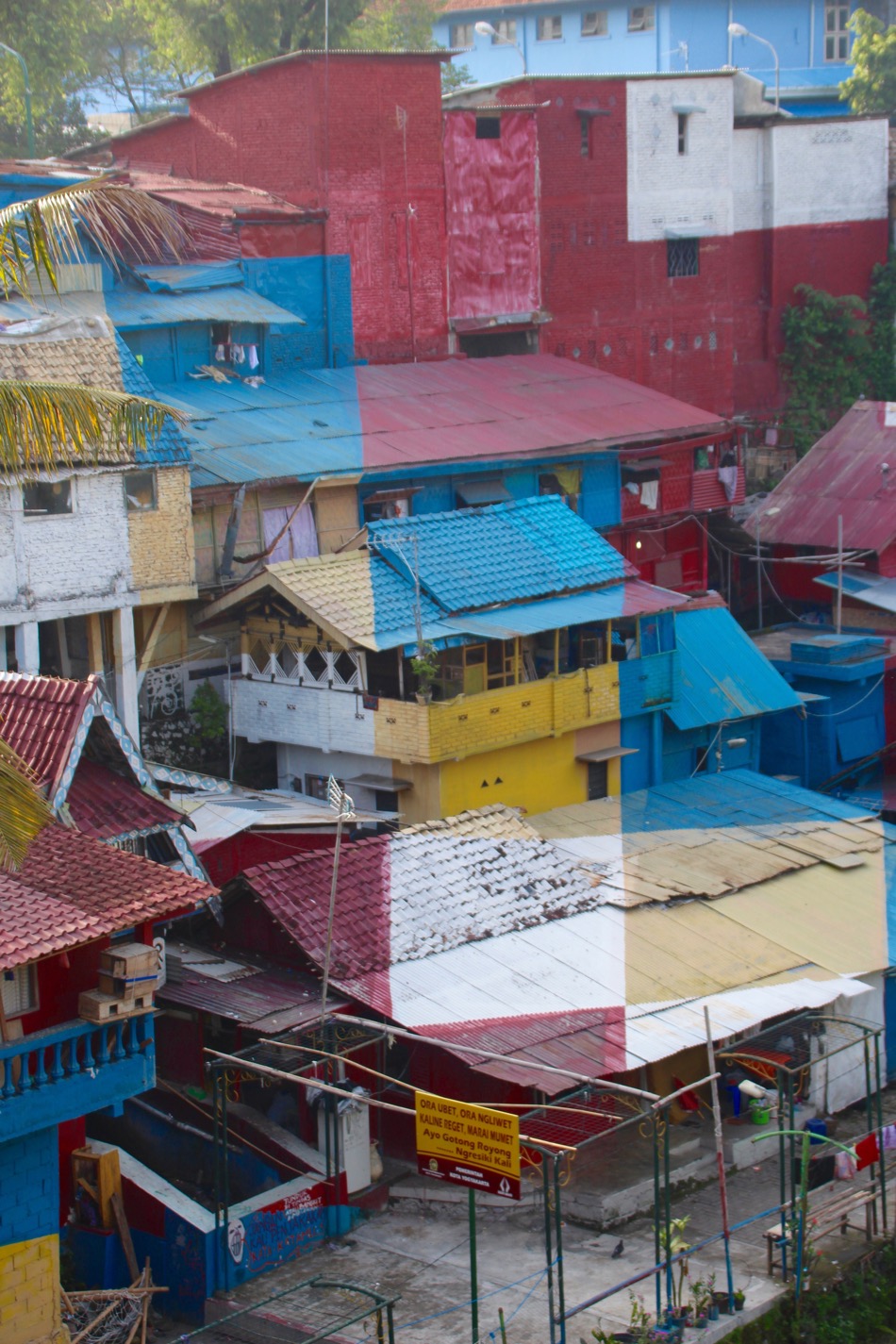 Come along with me as I travel to Indonesia and explore the color block favelas of Yogyakarta, Indonesia,.