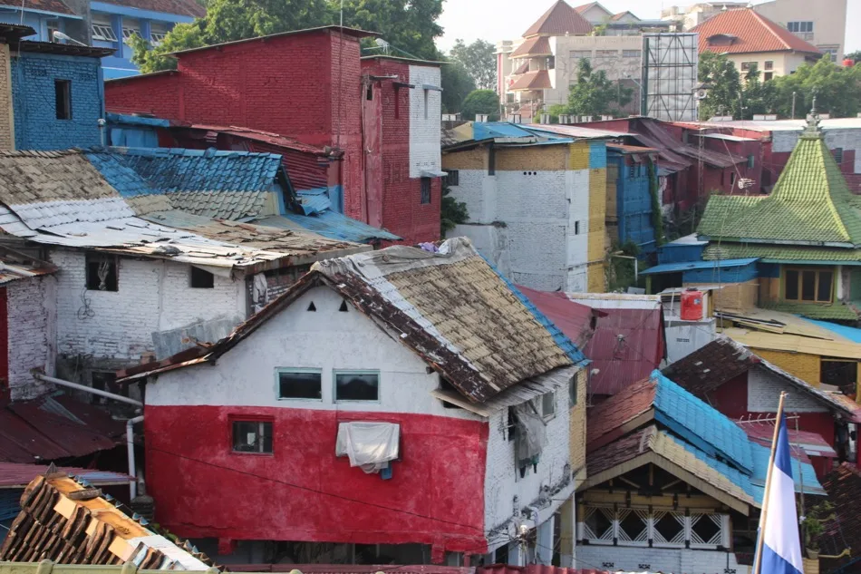 Come along with me as I travel to Indonesia and explore the color block favelas of Yogyakarta, Indonesia,.