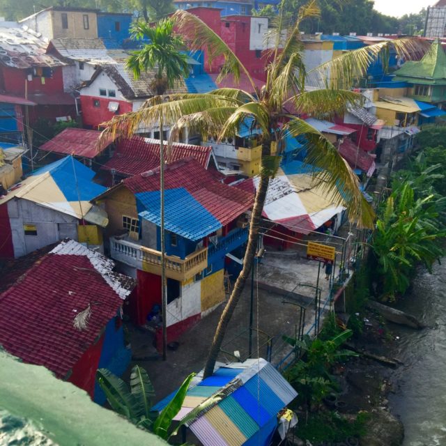 Come along with me as I travel to Indonesia and explore the color block favelas of Yogyakarta, Indonesia,.