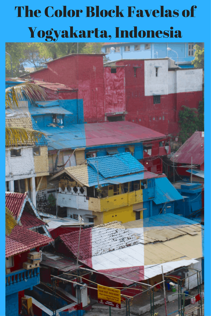 Come along with me as I travel to Indonesia and explore the color block favelas of Yogyakarta, Indonesia,.