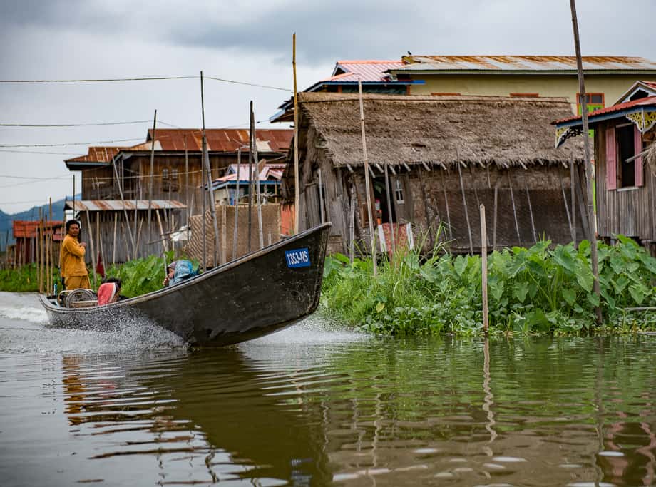 Myanmar Burma: Water Dwellers of Inle Lake: Come along with Travel Writer Donnie Sexton as she visits Myanmar's Water Dwellers of Inle Lake.