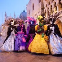 Come along to see the sights of Carnival of Venice, Italy.