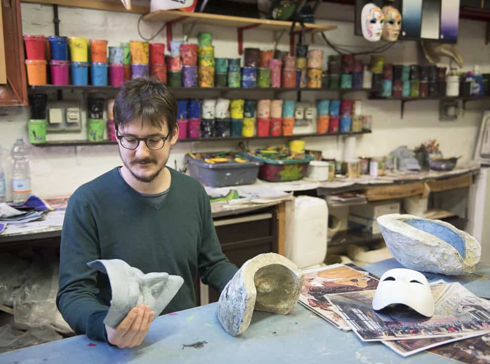 The collector of Masks makes her way to Venice - Behind the Mask is what she finds!