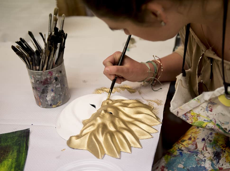 The collector of Masks makes her way to Venice - Behind the Mask is what she finds!