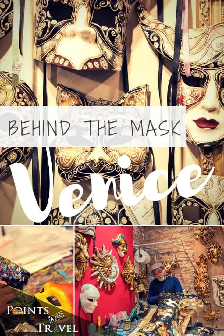 The collector of Masks makes her way to Venice - Behind the Mask is what she finds!