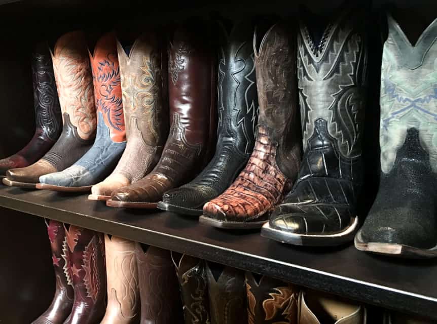 Come find out why these boots were made for walking... Texas cowboy boots no less from the Lucchese Bootmaker in El Paso, Texas.