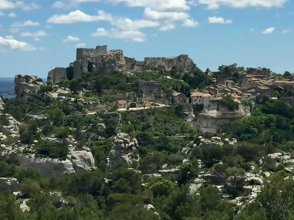 Come along with me as I explore Les Baux, France and Carrieres de Lumiere