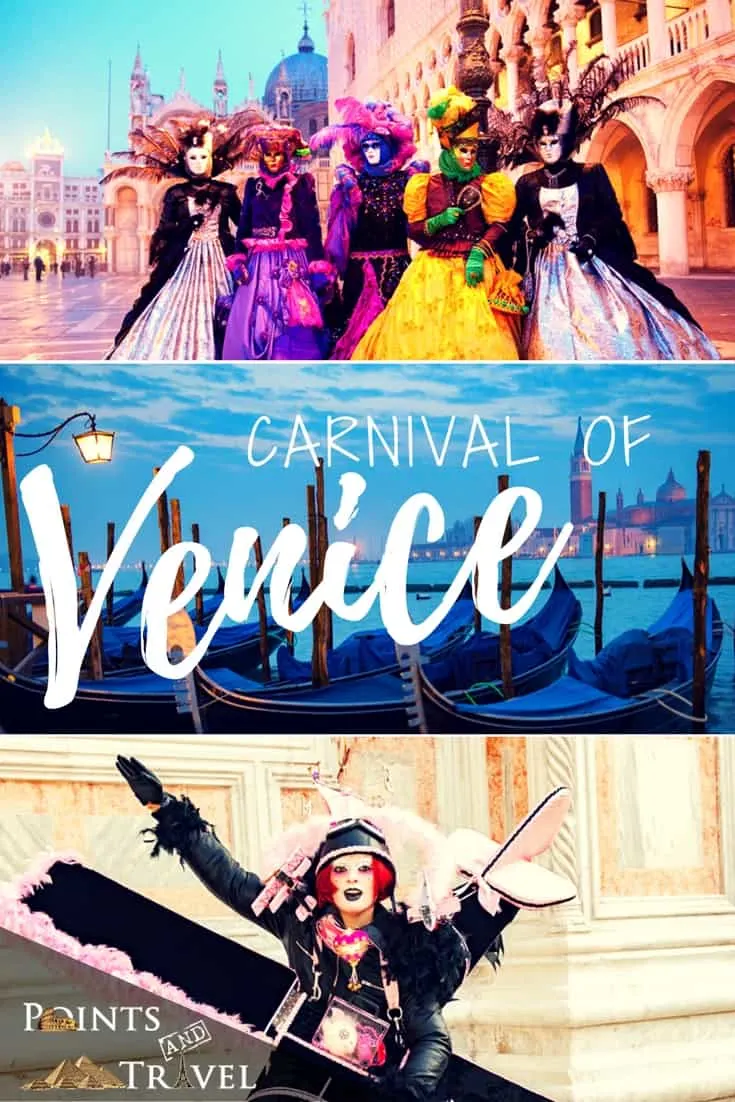 Venice Carnival collage 