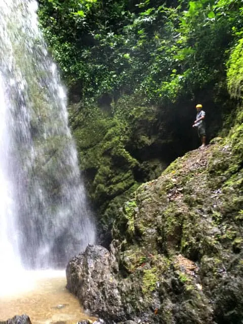 Rappel down Waterfall, Costa Rica, Blue Osa #CostaRica #BlueOsa