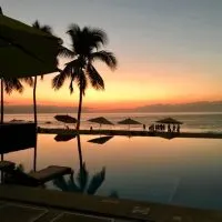 Sunset at Hyatt Ziva Puerto Vallarta, Puerto Vallarta all inclusive resort, best Puerto Vallarta hotels on the beach