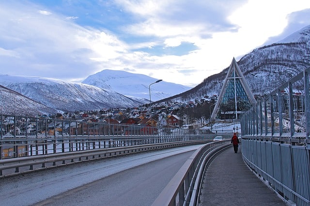 Arctic Cathedral in Tromso, Norway, Things to do in Norway, Norway winter