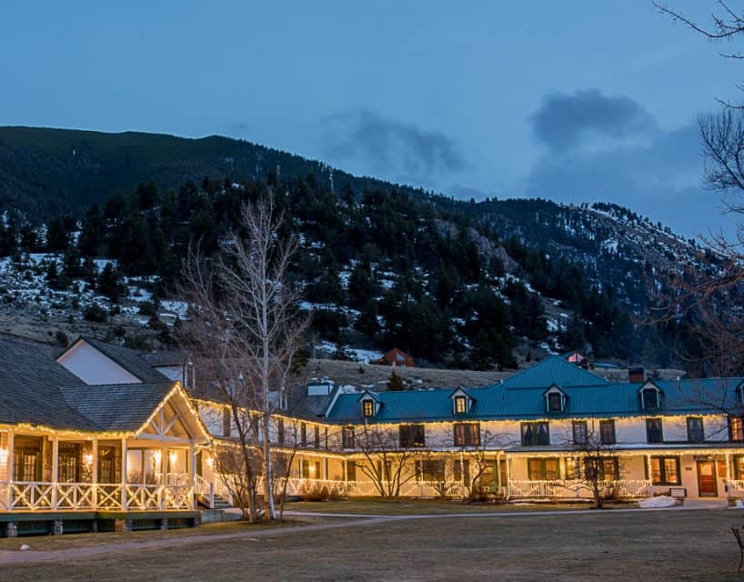 Chico Hot Springs, Hot Springs Hot Tub, Montana