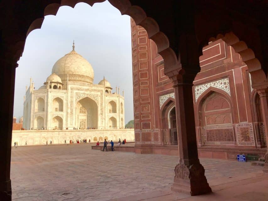 Taj Mahal, Tourist places in India, Tourist places in North India, Famous places in India, Tourist spots in India