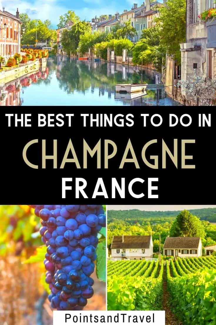 Traveling to France? Don't miss a day trip to the Champagne region to visit the incredible vineyards and wine caves. This Champagne travel guide will show you the best things to do in Champagne, the best vineyards to visit and the best Champagne houses in France. | Paris Day Trip | France Wine Regions | What to do in Champagne France | Champagne Itinerary | Champagne Day Trip | Champagne Tour | #champagne #France #Paris