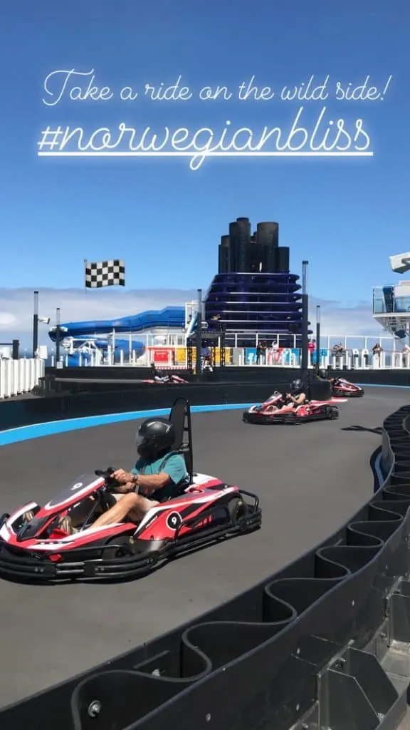 racetrack, NCL deck plans, dining options, Norwegian Bliss Deck Plans