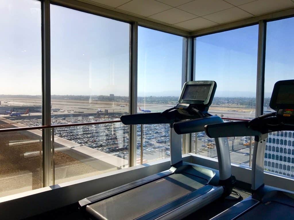 Hyatt Regency LAX, LAX Hotel with Shuttle, Workout room at Hyatt Regency, LAX Hyatt