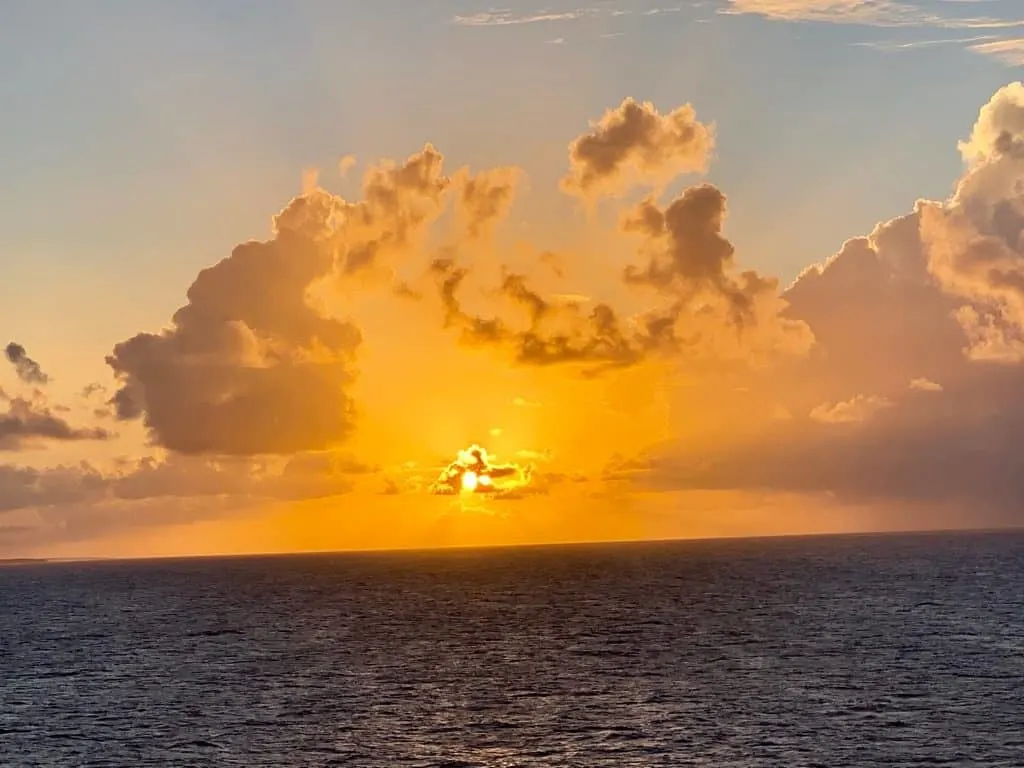 Sunset, South Pacific Cruise, South Pacific Island Cruise, Pacific Cruises
