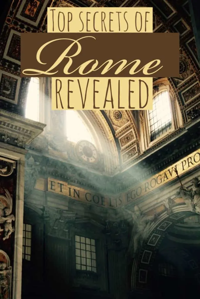 Time in Rome, Italy, secrets of Rome, Italy, Rome secrets revealed,Time in Rome