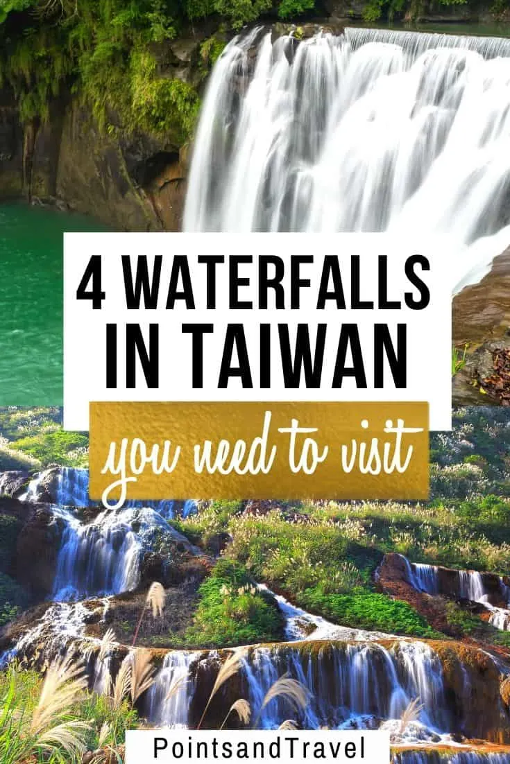 4 waterfalls in Taiwan that you need to visit, 4 pretty waterfalls in Taiwan you didn't know existed, Taiwan secret waterfalls you can't miss, #Taiwan #Waterfalls