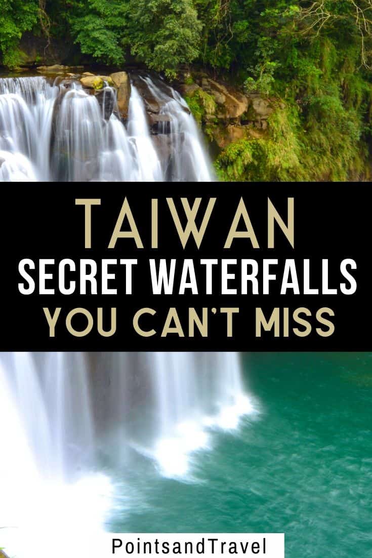 4 waterfalls in Taiwan that you need to visit, 4 pretty waterfalls in Taiwan you didn't know existed, Taiwan secret waterfalls you can't miss, #Taiwan #Waterfalls