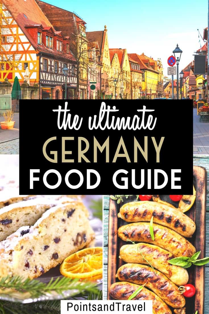 The Ultimate Germany Food Guide: the best foods to eat in Germany. German food is hearty and delicious. And not only beer, pretzels and bratwurst! This is your ultimate guide to German food. What to eat in Germany! #germany #germanfood | What to eat in Germany | German food list | The Best Things to Eat in Germany |