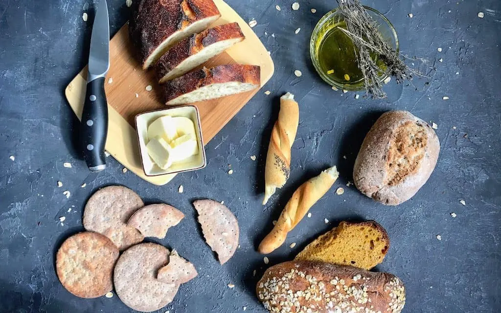 A variety of Greek breads, delicious greek bread, greek bread, #greek #greece #breads