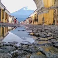 things to do in Antigua, things to do in Antigua Guatemala, Antigua things to do, #Antigua #Guatemala, Fruit plate in elegant Antigua, Antigua Guatemala things to do, man and zebra in antigua, antigua guatemala things to do, best hotels in Antigua Guatemala