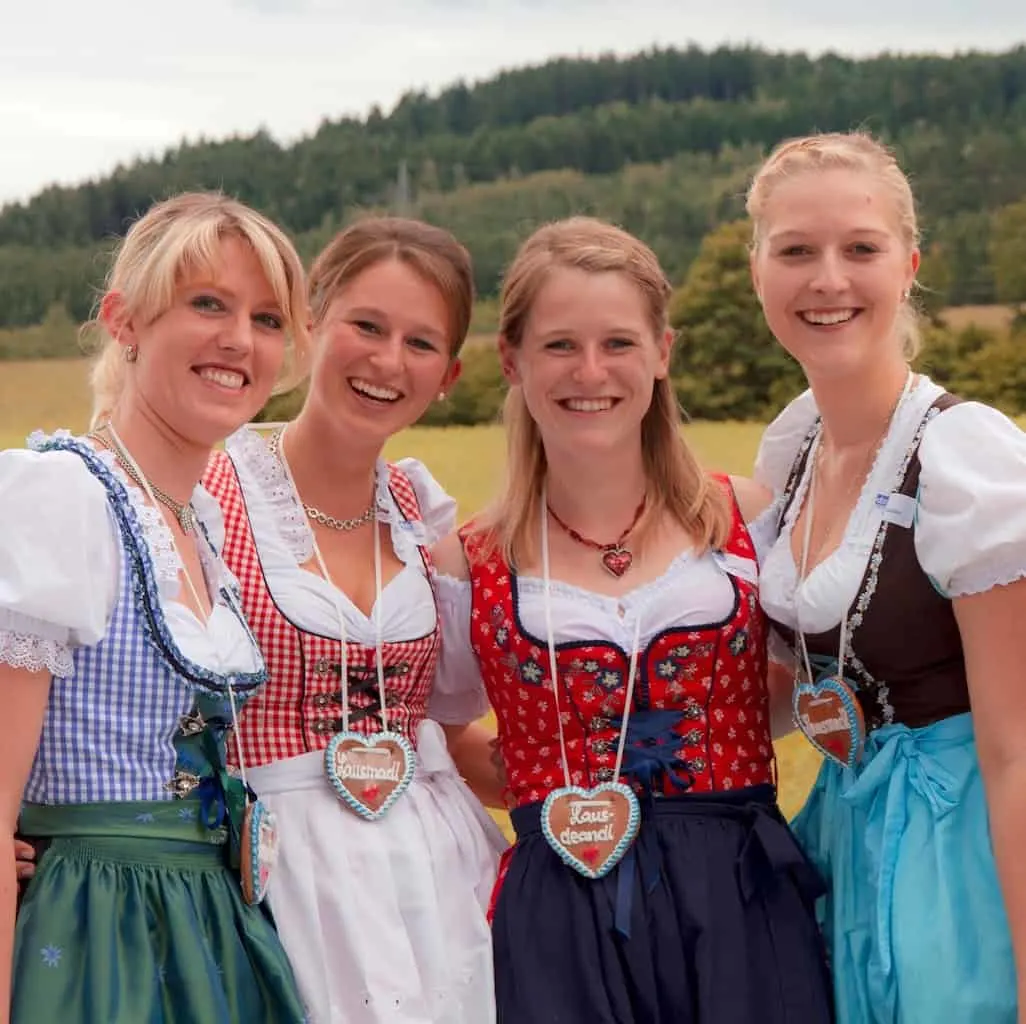 Women’s Dirndls, Lederhosen