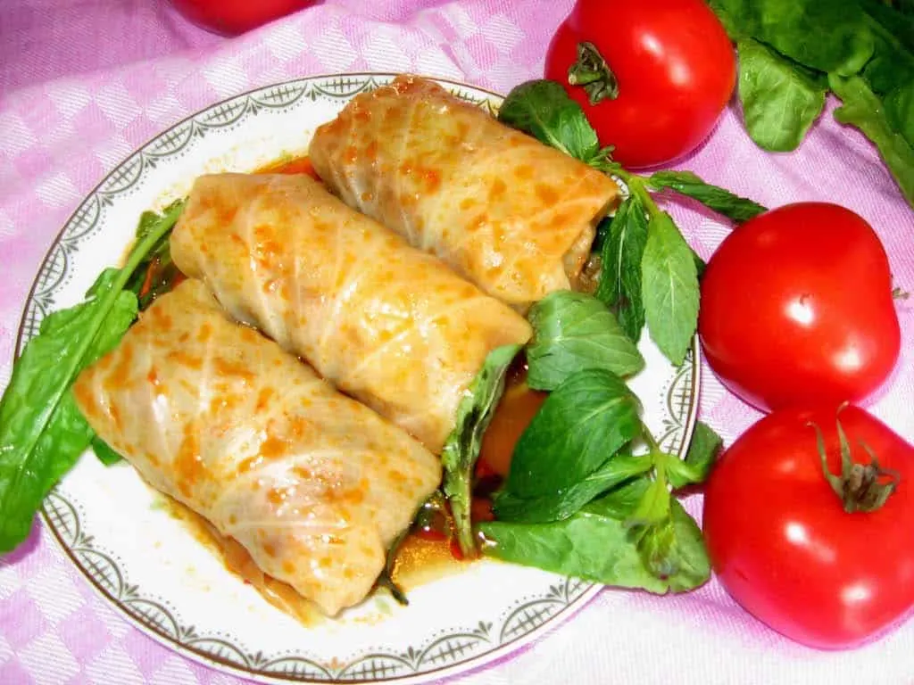 Greek Cabbage Rolls, Greek food, Greek food list, Greek Mediterranean food