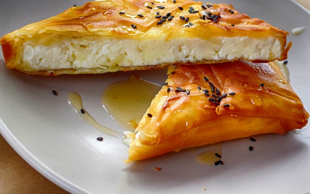 Tiropita Pie, “Greek Cheese Pie”, Greek food dishes, Greek food examples, Greek food list, Greek food names, #Greek
