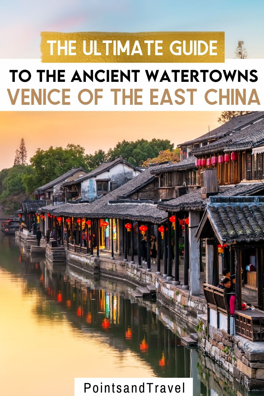 Water Towns of China, Venice of the East, Bridge in Zhouzhaung, China