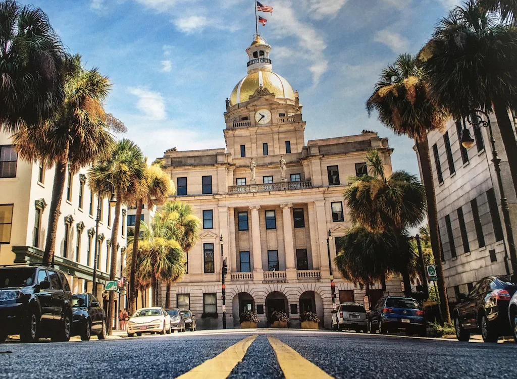 State capital of Savannah GA