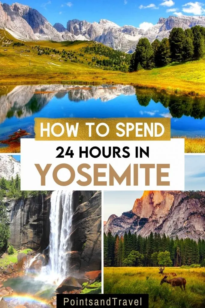Yosemite National Park in the spring