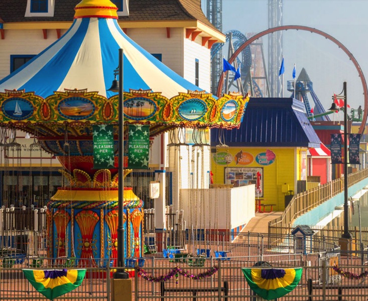 Carnival in Galveston Island