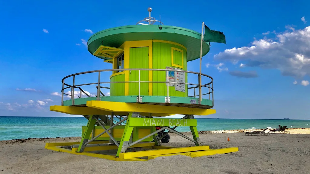 Miami Beach Lifeguard shack