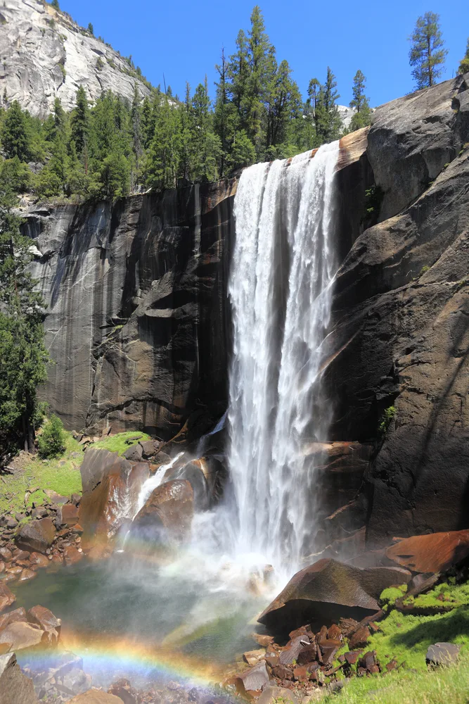Vernal Falls in Yosemite National Park