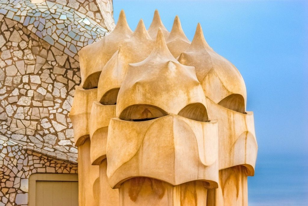 Casa Milá in Barcelona Spain