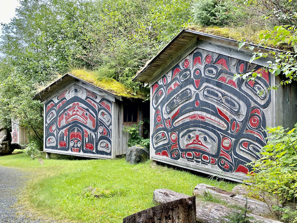 Native American Totem Houses
