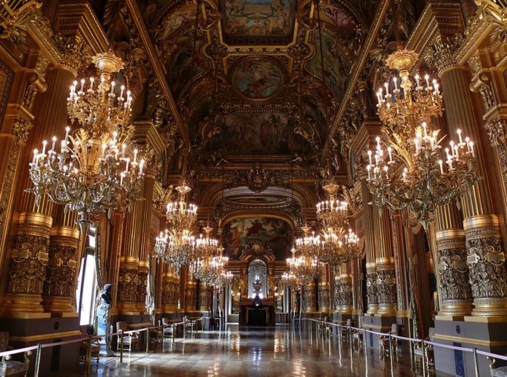 Opera House inside Paris France