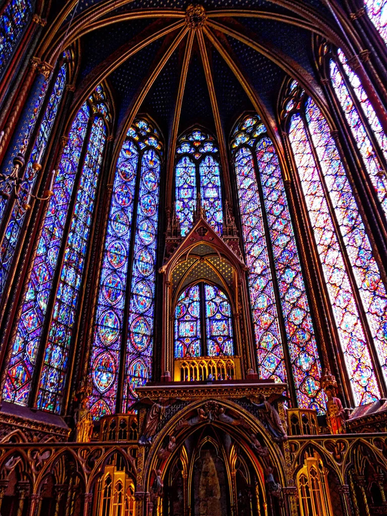 Sainte Chapelle in Paris, France