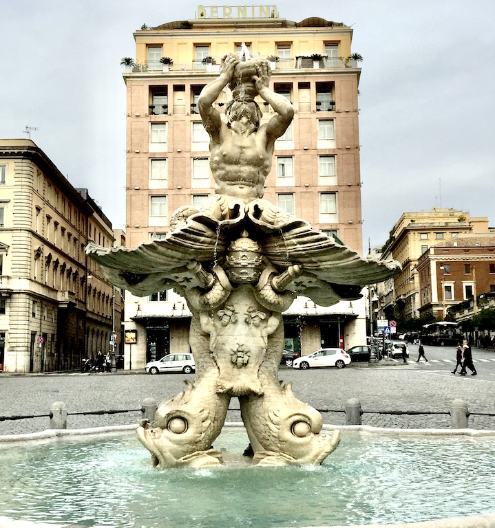 Spring fountain